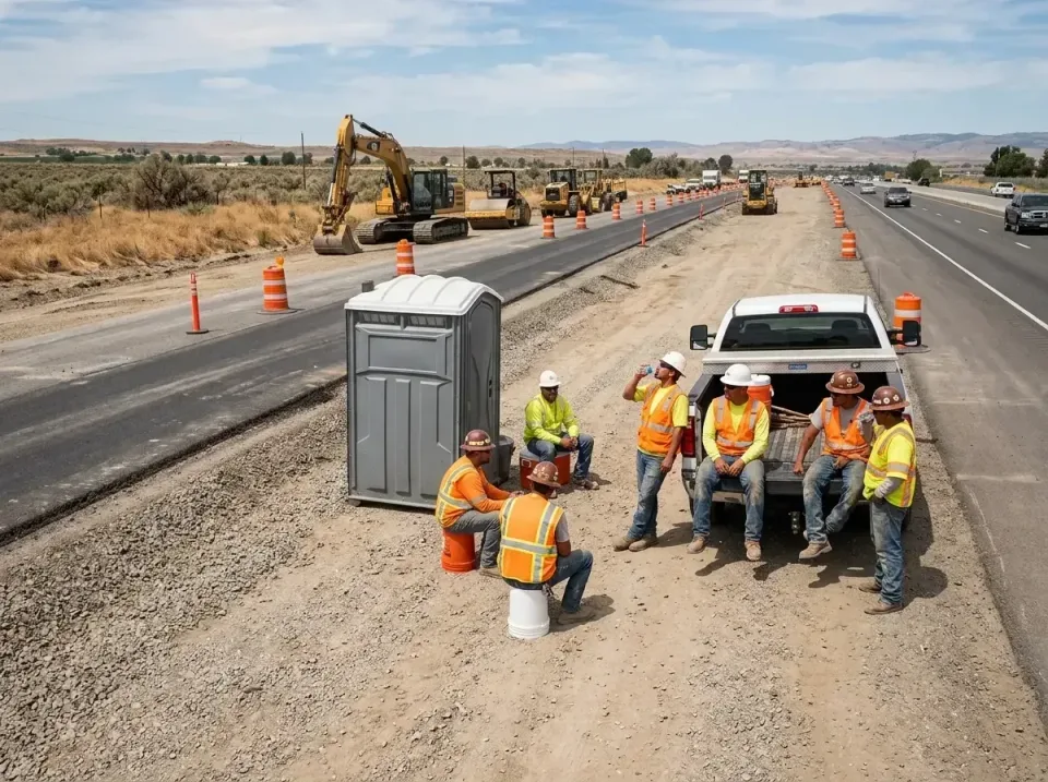 highway-road-construction-crew-007 — frequently asked questions, Porta Potty and Restroom Rentals in Akron, OH